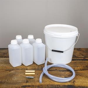 Paket till tapning av björksaft med 5 stk 1 liters plastburkar 